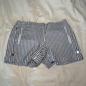 White House Black Market Striped nautical Women's Shorts
